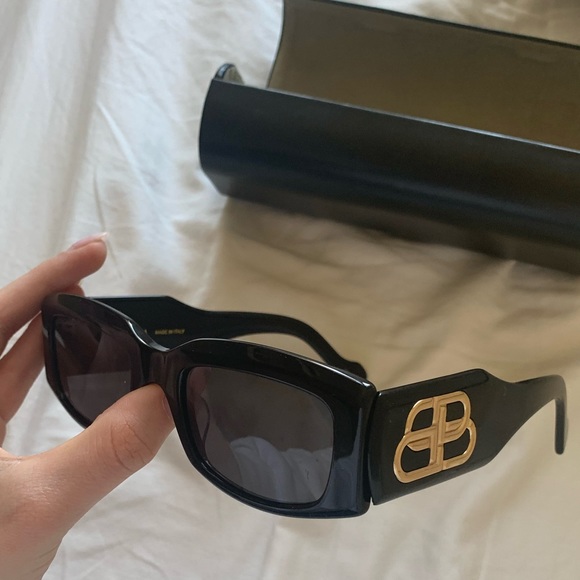 Balenciaga Accessories - Balenciaga Black Sunglasses